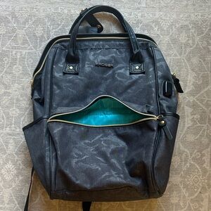 Black Backpack for Men